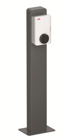 ABB TAC pedestal single-wallbox TAC Stele für eine Wallbox freistehende Metallstele für eine Wallbox