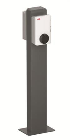 ABB TAC pedestal back-to-back TAC Stele für zwei Wallboxen, Rücken-an-Rücken freistehende Metallstele für zwei Wallboxen