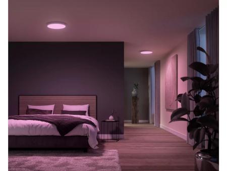 Philips Hue Surimu White an Color ambiance runde Panelleuchte weiß - RGBW multicolor