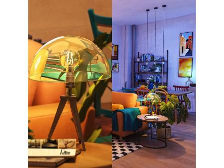Philips WiZ Smart LED-RGB-Filament A60 E27 6,3W wie 40W 470lm 2200–6500K dimmbar WiFi Bluetooth