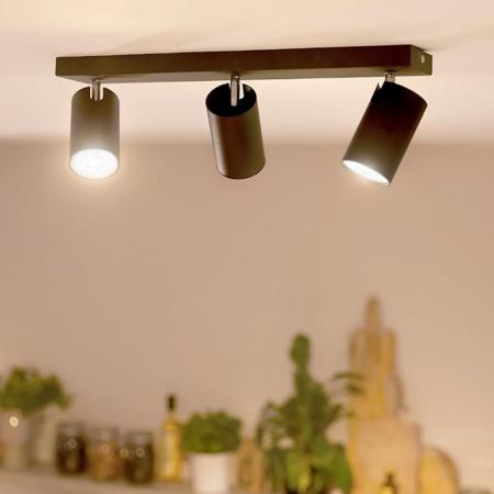 Besonders effizienter PHILIPS GU10 LED Strahler 2,1W wie 50W neutralweißes Licht 4000K mit 36 ° Ausstrahlungswinkel