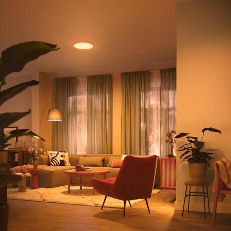 Philips LED-Deckenleuchte All-in-One 2700–6500K 4300lm Weiß Fernbedienung