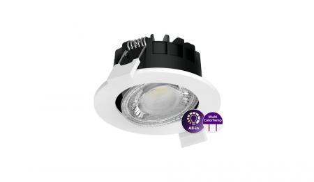 Philips ClearAccent RS071B 6W schwenkbare LED Einbauleuchte weiß - tunable White