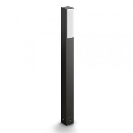 Philips Wegeleuchte Stratosphere Ultra-Efficient in Anthrazit 4000K kühlweißes Licht, IP44