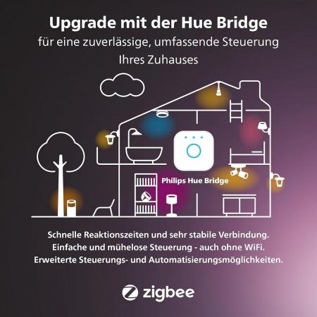 3er Philips Hue White Ambiance E27 Filament Lampen 7W - tubable white dimmbar - Vintage