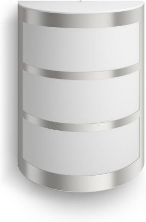 Philips Outdoor Wandleuchte Python Ultra Efficient Edelstahl 3,8 W mit warmweißem Licht IP44