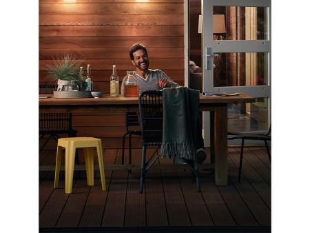 Philips Wandleuchte Inyma Schwarz im Vintagestyle-