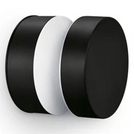 Philips Wandleuchte Laven in Schwarz 6W, 2700 Kelvin warmweißes Licht, IP44