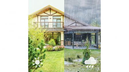 Philips Wegeleuchte Kinno in Schwarz mit E27 Fassung