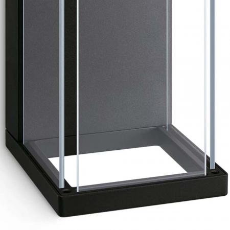 Philips Outdoor Wandleuchte Kyrie schwarz 12W, 2700 Kelvin warmweißes Licht, IP44