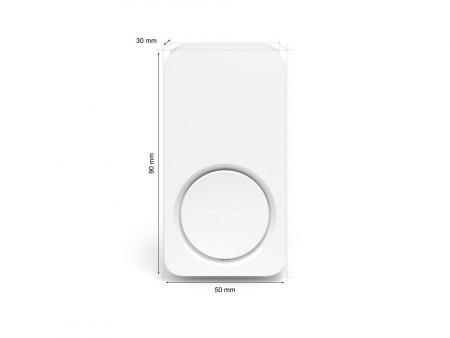 Philips Hue Secure Smart-Türklingel, Ton-Echtzeit-Benachrichtigungen, passt an jede Steckdose, läuft mit Hue Kameras, Türklingel und Bewegungsmeldern, gibt Tonalarme aus