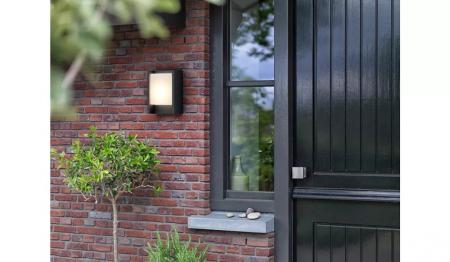 Philips Wandleuchte Arbour Anthrazit/Weiß 3,8W - warmweißes Licht