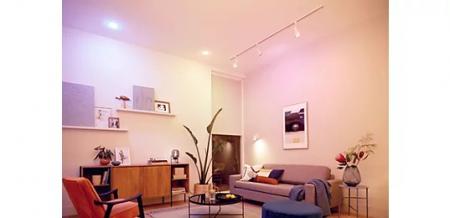 Philips 2er Set WIZ  GU10 Smart Strahler warm- bis kaltweiße Licht 2700-6500K 36° 4,7 W (entspr. 50 W)