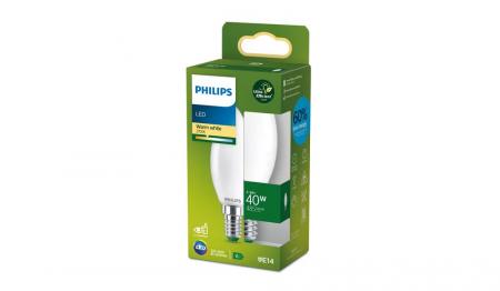  Philips LED E14 Kerzenlampe 2,3W wie 40W warmweisses Licht Ultra Efficient