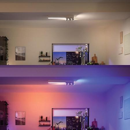 Philips Hue White Color Ambiance Centris 3er Deckenspot in weiß RGBW