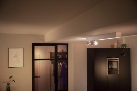 Philips Hue White Color Ambiance Centris 3er Deckenspot in weiß RGBW