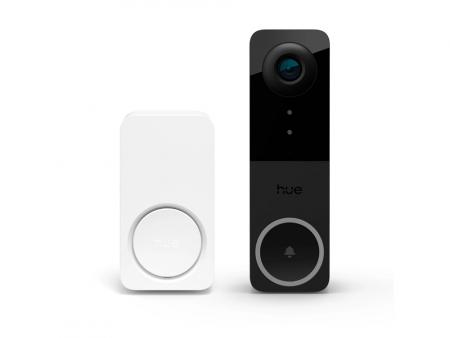 Philips Hue Secure kabelgebundene Video-Türklingel mit Bewegungserkennung + Chime