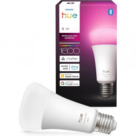 Philips Hue White & Color Ambiance E27 LED Lampe 11,8W wie 100W - RGBW dimmbar