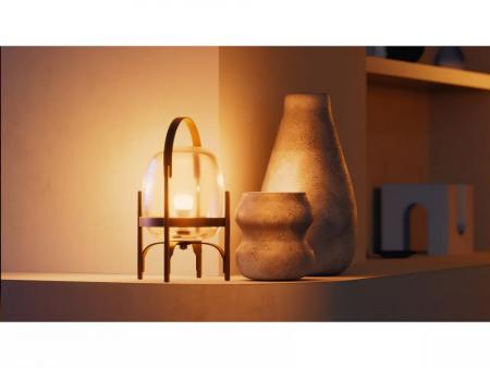 Philips Hue E27 LED Lampe 9,5W wie 75W warmweißes Licht dimmbar