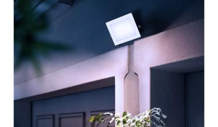 Philips Lois Flutlichtstrahler für den Außenbereich - 30 Watt, 5000K Tageslicht, Schwarz