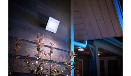 Philips Lois ultraeffizienter Flutlichtstrahler für den Außenbereich - 14 Watt, 5000K Tageslicht, Anthrazit