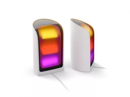 2er Set Philips Hue Play Wallwasher Tischleuchte RGB