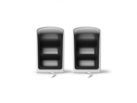 2er Set Philips Hue Play Wallwasher Tischleuchte RGB