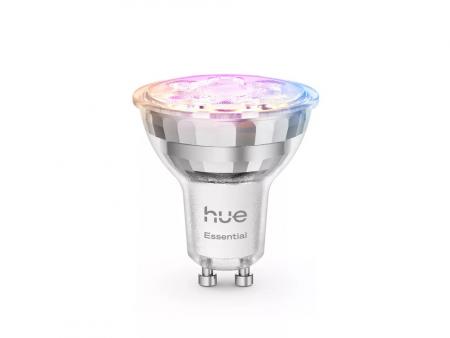 Philips Hue GU10 White & Color Ambiance Essential Spot 4,7W wie 50W RGBW Farbwechsel 36 Grad
