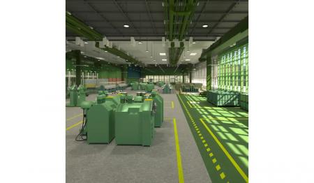 Philips Ledinaire Hallenleuchte All-in, All-in, 195 W, 145 W, 100 W, ɸ320 mm, 15000 lm, 22000 lm, 28000 lm, 4000 K, 5000 K, 6500 K, Symmetrisch, IP65, IK07 - BY030P LED150_220_280S/840_50_65 PSU WB