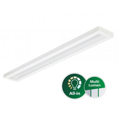 Philips CoreLine surface mounted gen 4, All-in, 43.5 W, 22.5 W, 200x1570 mm, 3600 lm, 4500 lm, 6800 lm, 4000 K, UGR19