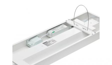 120cm Philips Ledinaire Anbauleuchte, All-in, 33 W, 28 W, 200x1200 mm, 3400 lm, 4000 lm, 4000 K, UGR19