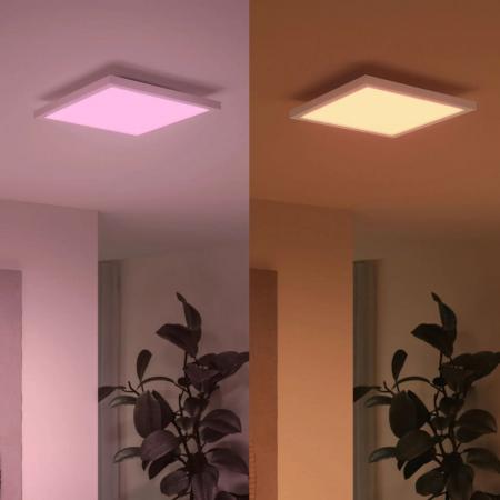 Philips Hue Surimu Quadratisches LED-Panel 60 x 60cm - RGBW multicolor