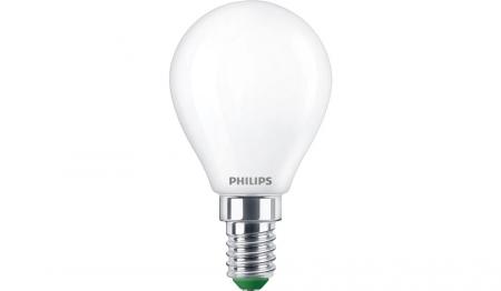 Philips E14 LED Lampe Tropfenform matt 3,8W wie 60W warmweisses Licht Ultra Efficient
