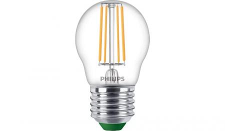 Philips E27 LED Lampe Tropfenform matt 3,8W wie 60W warmweisses Licht Ultra Efficient
