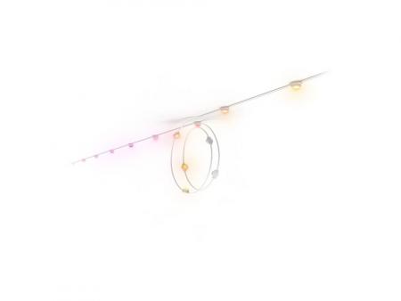 Philips Hue Festavia Lichterkette 18m Basis-Set für außen IP54 RGB IP65