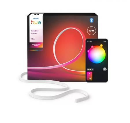 Philips Hue OmniGlow Gradient Lightstrip 10 m 60 W 4500 lm RGBW dimmbar Innenbereich
