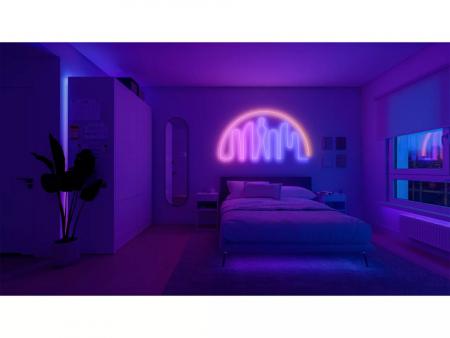 Philips Hue Essential Flex Lightstrip 5 m, RGB, flexible Innenbeleuchtung, App- und Sprachsteuerung, kompatibel mit Alexa, Google Assistant und Apple Home