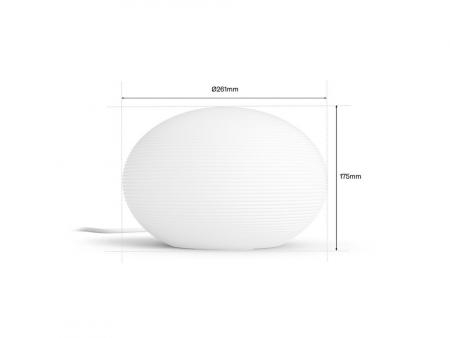 Philips Hue White & Color Ambiance Flourish Tischleuchte weiß