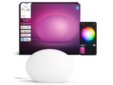 Philips Hue White & Color Ambiance Flourish Tischleuchte weiß