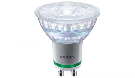 6er Set  Philips LED GU10 Spot 2,1W 2700K Warmweiß 36° – energieeffizienter 50W Ersatz