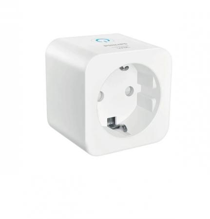 PHILIPS WiZ Smart Plug Matter Typ F 10A 2300W WLAN Bluetooth WiZ Energieverbrauchsmessung