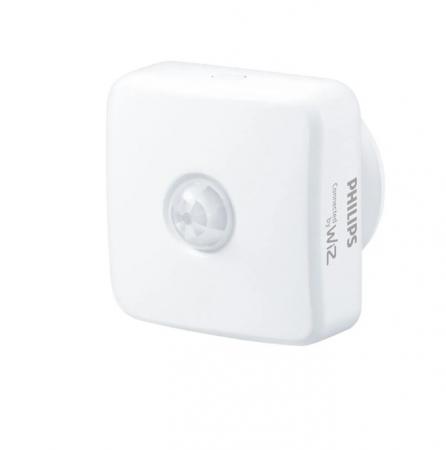 Philips Smart Connected by WiZ Bewegungsmelder – 120°, 3 m, batteriebetrieben, kabellos, Weiß