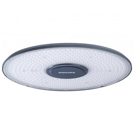 Philips Hallenleuchte CoreLine Highbay Gen6, UltraEfficient, 222 W, 40000 lm, 4000 K, DALI-regelbar, Abstrahlungswinkel (90°), IP66, IK08, EL-DC - BY122P G6 LED400/840 PSD WB