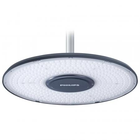 Philips CoreLine Hallenleuchte Highbay Gen6, UltraEfficient, 153 W, 28000 lm, 4000 K, DALI-regelbar, Abstrahlungswinkel (90°), IP66, IK08, EL-DC - BY121P G6 LED280/840 PSD WB