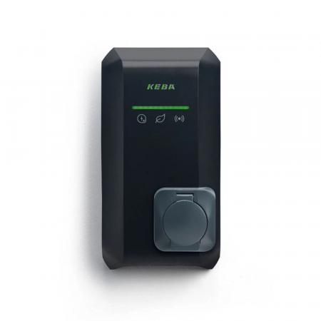 KEBA KeContact P40 140.221 Wallbox 11 kW mit Typ-2-Steckdose, WLAN & Bluetooth