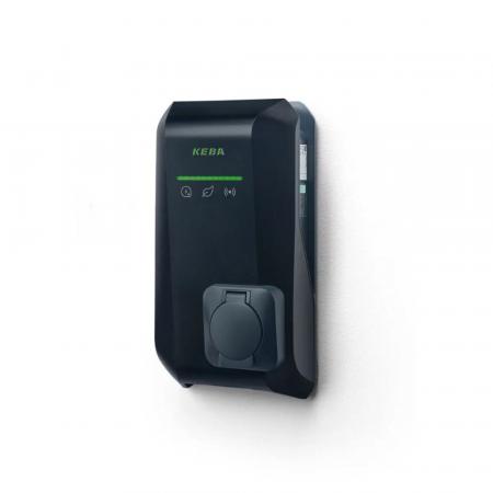 KEBA KeContact P40 140.221 Wallbox 11 kW mit Typ-2-Steckdose, WLAN & Bluetooth