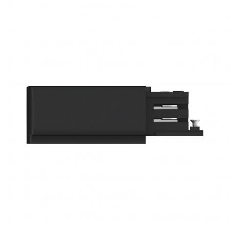 Paulmann 91363 ProRail3 Einspeiser Ende links Schwarz Metall Kunststoff 3-Phasen