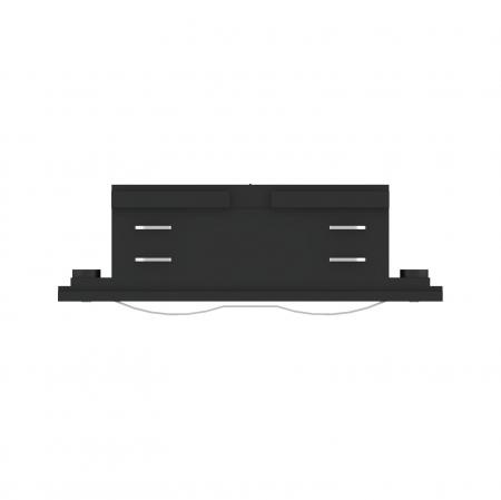 Paulmann 91369 ProRail3 Linienverbinder Schwarz Metall Kunststoff 3-Phasen