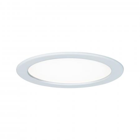 Paulmann 92060 Quality EBL Set Panel rund LED 1x18W 4000K 230V 220mm Weiß/Kunststoff