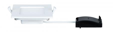 Paulmann 92064 Quality EBL Set Panel eckig LED 1x6W 4000K 230V 115x115mm Weiß/Kunststoff